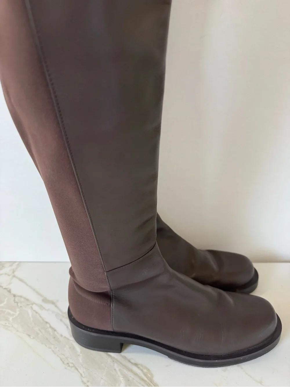 Stuart Weitzman Brown Over The Knee 50/50 Boots